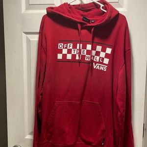 Vans hoodie off the wall